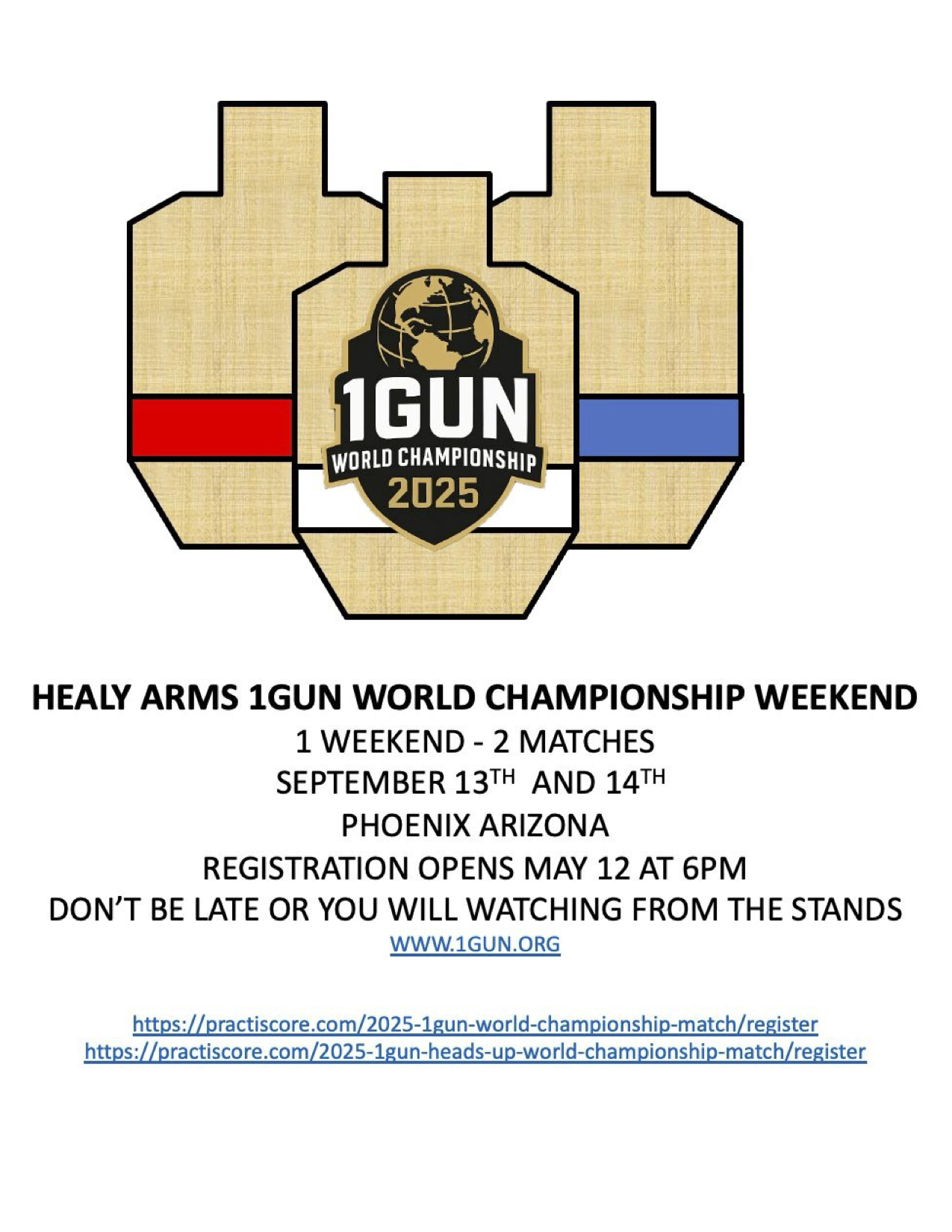 1GUN World Championship Weekend